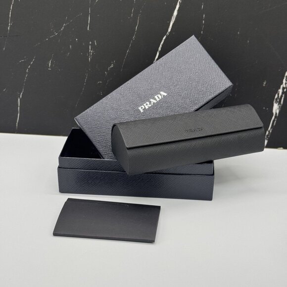 NEW PRADA PRB07VD 3891O1 WOMEN BLACK/HAVANA EYEGLASSES VPR B07D 3891O1 - Picture 9 of 9